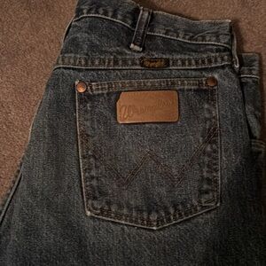 Men's Denim Straight Jeans - Wrangler